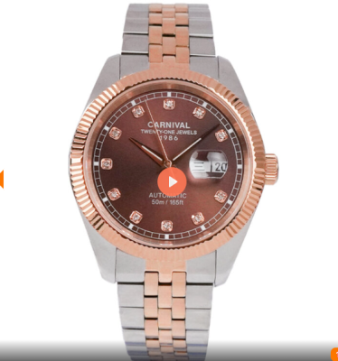 Đồng Hồ Carnival 41mm Nam 8131G-CH-N